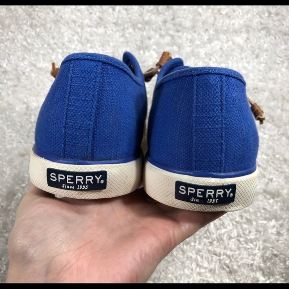 Sperry Blue Slip On Sneakers - Picture 3 of 5